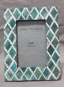 Cadre photo en MDF écologique fait main, taille et couleur personnalisées, finition brillante, sérigraphie, best-seller - Product Image 5