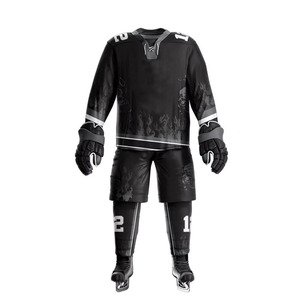 Wholesale Price Unique Design Ice Hockey Uniforms Sale New Arrival Custom Breathable UPF 50 Moisture-Wicking Best Quality New - Product Image 1