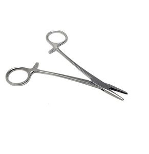 Medical Manual Stainless Steel Suture <b>Instrument</b> Needle Holder Driver for Dental Surgery Hospital and Clinic Use - Product Image 3