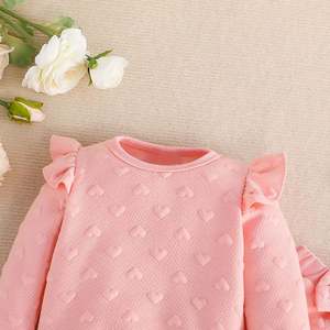 Sweat-shirt unisexe en molleton doux et chaud pour bébé et tout-petit, col rond, fabriqué au Bangladesh, haute qualité, lot de 2 - Product Image 1