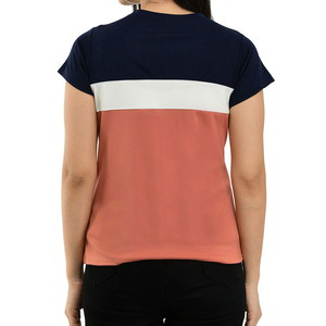 Custom Color Printed Women's <b>T</b>-<b>Shirts</b> High Street Fashion Trendy Look for Summer Wear Breathable Cotton Polyester Tshirts - Product Image 2