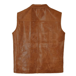 Veste en cuir pour homme sur mesure, de haute qualité, dernier design, nouvelle collection hiver, vêtements pour homme. - Product Image 5