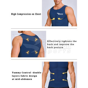 Pakistan Manufacturer Latest Design Sleeveless <b>Compression</b> <b>Shirts</b> Spandex Polyester Sleeveless <b>Compression</b> <b>Shirts</b> - Product Image 5
