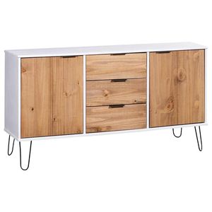 Aparador de Madera de Pino Macizo de Nueva York, 51.42 x 16.93 x 28.98 pulgadas - Product Image 1