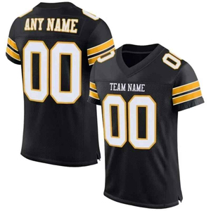 Camiseta de Fútbol Americano Unisex SANGLA SPORTS Personalizada, Cuello en V, Corte Holgado, Mangas Cortas, Transpirable, Secado Rápido, Antibacteriana, 100% - Product Image 4