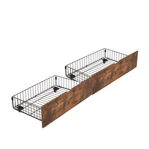 Lit double avec tiroirs de rangement : accès pratique à votre espace - Product Image 3