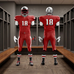 Uniforme de football américain de qualité supérieure à séchage rapide, nouveau style 2026, uniforme de football américain personnalisé, numéro d'équipe 18 - Product Image 6