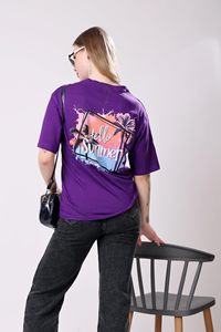เสื้อยืดผู้หญิงขายส่ง ผ้าฝ้าย 100% ดีไซน์ทันสมัย คุณภาพสูง เสื้อยืดหรูหราสำหรับผู้หญิง - Product Image 3