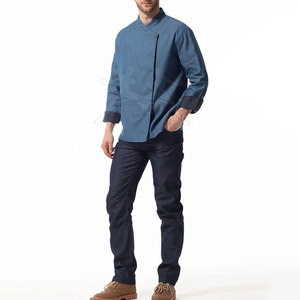 Uniforme de chef durable, uniforme de chef de qualité supérieure, matériau doux avec design respirant et coupe confortable pour le service en restaurant - Product Image 6