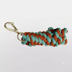 Cuerda de Amarre para Caballos de Poliéster Trenzado de Dos Tonos, Más Vendida, con Gancho de Metal Niquelado - Product Image 6