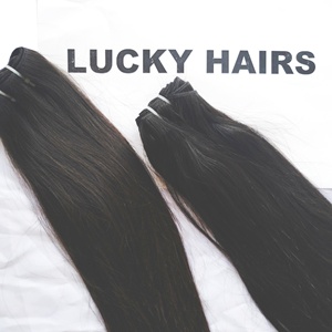 Paquets de cheveux humains vietnamiens bruts non transformés cheveux vierges à cuticule alignée os doux droits vendeurs de cheveux humains - Product Image 4