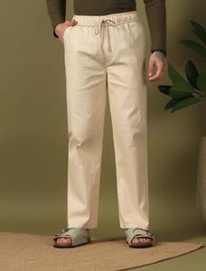 Pantalones Chinos de Algodón para Hombre, Corte Clásico Recto, Cintura Media, Ajustados, Elásticos, Ligeros, Cómodos, Formales, de Oficina, Casuales - Product Image 2