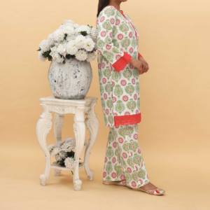 ชุด2ชิ้นพิมพ์ลาย PS4971ผู้หญิง - Product Image 2