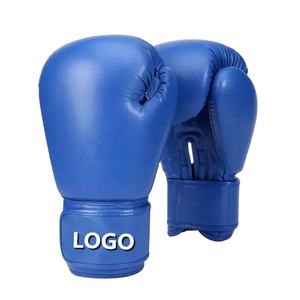 Gants de boxe en cuir de vachette de qualité supérieure, logo personnalisé, fermeture à boucle, couleurs et designs personnalisables pour le kick-boxing et le MMA - Product Image 2