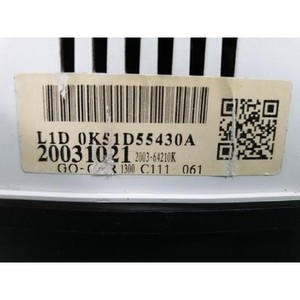 Carnival UP/GQ 1998-2001 Ensemble de Compteurs d'Instruments d'Occasion GENUINE 0K51D55430A - Product Image 5
