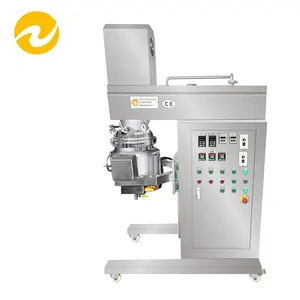 vacuum 10L lab homogenizer emulsifier mixer with water jacket for heating and cooling