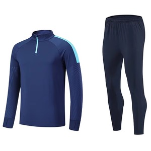 Survêtement de sport unisexe personnalisé haut de gamme, écologique, imprimé, design uni, respirant, en polaire, avec poches latérales - Product Image 1