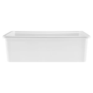 Lavello da Cucina Bianco Stile Rustico 33x19 Pollici in Argilla Refrattaria, Installazione Topmount o Sottotop, Vasca Singola per Uso Cucina e Applicazioni Multiple - Product Image 1