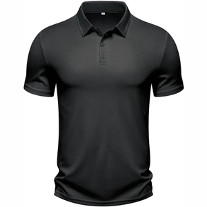 <b>Men's</b> Plain <b>Polo</b> <b>Shirt</b> Custom Logo Cotton Polyester Short Sleeve Casual Golf Uniform T <b>Shirt</b> For <b>Men</b> Daily Wear Premium Style - Product Image 1