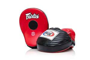 Erix Sports Oem Custom Made Best Selling High Quality Fairtex Boxing Focus Mitts Genuine Leather Durable Target Focus Pads - Product Image 3