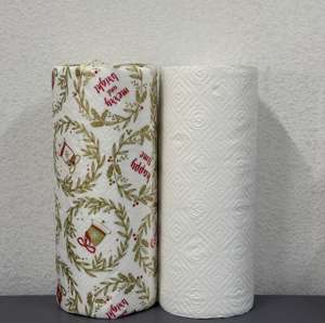 Soft Virgin <b>Kitchen</b> Paper Towel 2 Ply Hotel <b>Kitchen</b> Paper Roll High Quality <b>Kitchen</b> Paper Towel Supplier Manufacturer - Product Image 2