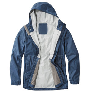 <b>Packable</b> Lightweight Unisex Rain <b>Jacket</b> Stand Collar Front Wind Resistant Waterproof Material Fishing Camping Trekking Travel - Product Image 3