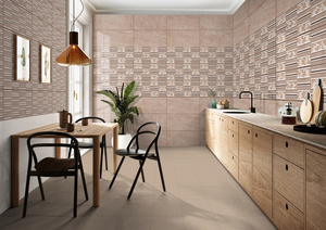 Carrelage en porcelaine émaillée sculptée de luxe 600x1200 grand format pour revêtement mural extérieur de bâtiments commerciaux et immobiliers haut de gamme - Product Image 2