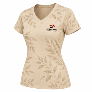 Camisetas versátiles de color liso para mujer, esenciales para el armario, con cuello en V para combinar con chaquetas y pantalones casuales, estilo moderno y limpio. - Product Image 3