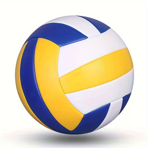Balón de Voleibol Cosido a Máquina, PU y TPU, Personalizado, Precio al por Mayor, Duradero, Disponible en Todos los Diseños y Tamaños, Balón de Entrenamiento - Product Image 3