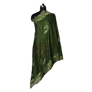 Luxury Fine Wool Crystal Lace Stole 70x200cms Elegant Designer <b>Wrap</b> <b>Shawl</b> Soft Warm Lightweight 85% Fine Wool and 15% Silk - Product Image 4