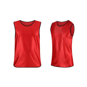 New Mesh <b>Football</b> Training <b>Bibs</b> Undershirt Double Sided Reversible Quick Dry Stand Collar Unisex Adult Customizable - Product Image 3