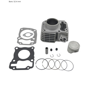 Motorradmotor-Zylinderkopf-Kit für Honda CBF125 XR125 XL125 CG125 GLR125 Ersatzteile - Product Image 1