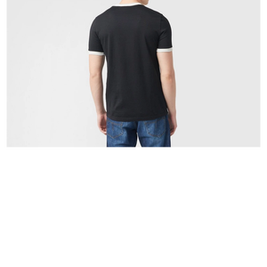 Camisetas Formales de Cuello Redondo Estampadas para Hombre de Alta Calidad, 100% Algodón, 300g, Cuello Grueso, Secado Rápido y Transpirable - Product Image 6