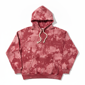 Sudadera con Capucha Personalizada Estilo Streetwear Y2K, Tie-Dye, para Hombre, Tejido Grueso, Lavado Ácido, Vintage, 100% Algodón - Product Image 1