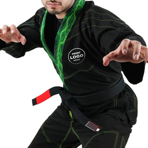 Kimono de Jiu-Jitsu Brésilien en Coton 100% Tissé Perlé, Conception Personnalisée, Extensible, Léger, Respirant, Durable, Vente en Gros Professionnelle - Product Image 5
