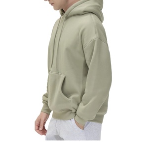 Sudadera con Capucha Extra Grande de Estilo Urbano para Hombre, Logotipo Personalizado, Algodón Orgánico Pesado de 400 GSM, Fábrica Directa de Bangladés - Product Image 1