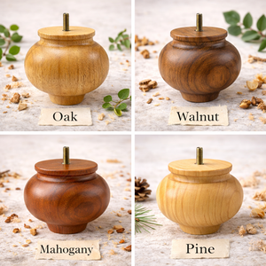 Elegant Round Solid Wood Furniture <b>Leg</b> Classic Decorative Design <b>for</b> <b>Sofa</b> Cabinet Coffee Table Replacement - Product Image 5