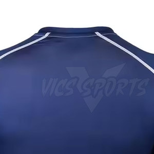Camiseta de Protección Solar (Rash Guard) de Poliéster y Spandex, Transpirable y Elástica, Ideal para Entrenamiento - Product Image 4