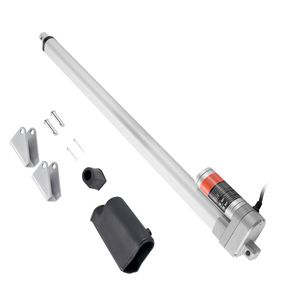 Attuatore Lineare Impermeabile IP65 da 12V, 20 Pollici, Capacità 660 libbre/3000N, Velocità 0,19 Pollici/s, con Staffa di Montaggio e Cilindro - Product Image 1