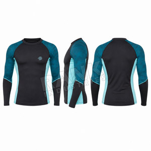 New Style Adults <b>Men</b> <b>Rash</b> <b>Guards</b> Made With Spandex / Polyester For Wholesale <b>Rash</b> <b>Guard</b> <b>Men</b> Long Sleeve Rashguard - Product Image 6