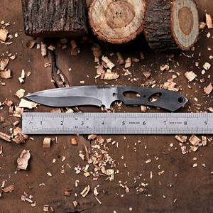 Kit de couteau tactique à lame vierge en acier 1095, forgé, à lame pleine, pour personnalisation, couteau de chasse à lame fixe, OEM/ODM - Product Image 3