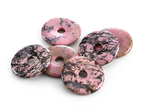 Donuts en Cristal Naturel : Rhodonite, Agate et autres Pierres Précieuses pour la Guérison et le Reiki - Product Image 4