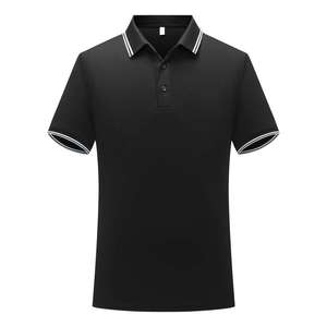 เสื้อโปโลแขนสั้นของผู้ชายเสื้อยืดถักโลโก้ตามสั่งใหม่ - Product Image 4