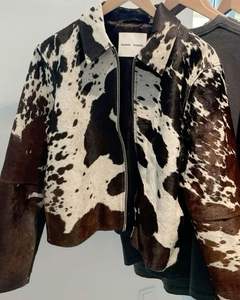 Veste en cuir de vachette véritable pour homme, style vintage, prix de gros, matériau durable, décontractée et unie - Product Image 6