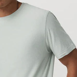T-shirt pour homme, tissu à texture lisse, choix de tenue élégante/décontractée pour les collections d'été et les acheteurs en gros, prix abordable. - Product Image 4