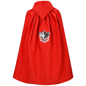 Manto Masónico de Rito Escocés de 30 Grados, Calidad Premium, Color Rojo, con Águila Bicefálica, Teñido, Ecológico, Bajo MOQ, OEM - Product Image 2