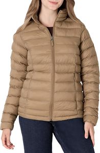 Custom Logo Printed Waterproof Plus Size Women's Puffy Jacket with Custom Embroidery Lightweight & Quilted Design - Product Image 6