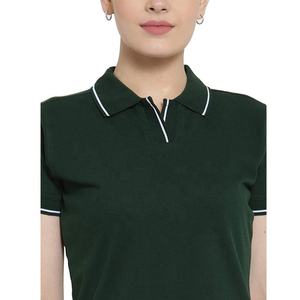 Polos pour femmes Crop Style court corps dames Polo T-shirts haute Performance jeunes filles à manches courtes chemise personnalisée - Product Image 3