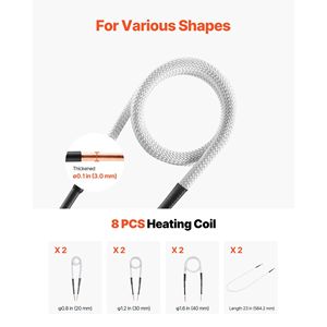 Riscaldatore a Induzione Magnetica Portatile da 1500W 110V, Kit Mini Macchina Riscaldante per Rimozione Bulloni e Dadi, Strumento per Riparazioni Auto (Versione Russa) - Product Image 4