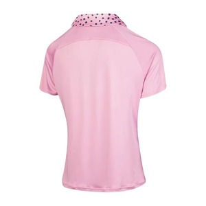 Camiseta de Golf de Algodón para Mujer, Tallas Grandes, Personalizable con Logotipo, Camisetas Polo de Manga Corta Unisex para Mujer, Más Vendidas - Product Image 4